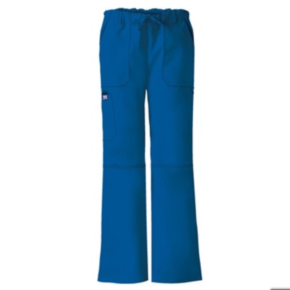 Cherokee royal blue cargo scrubs pants size xs reg